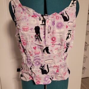 Licensed Studio Ghibli Kiki's Delivery's Service Women's Camisole Tank New